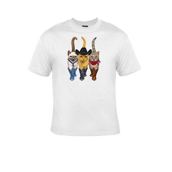 T Shirts Cowboy Cats Tshirts Clothes T Shirts Tees Tee T Shirt